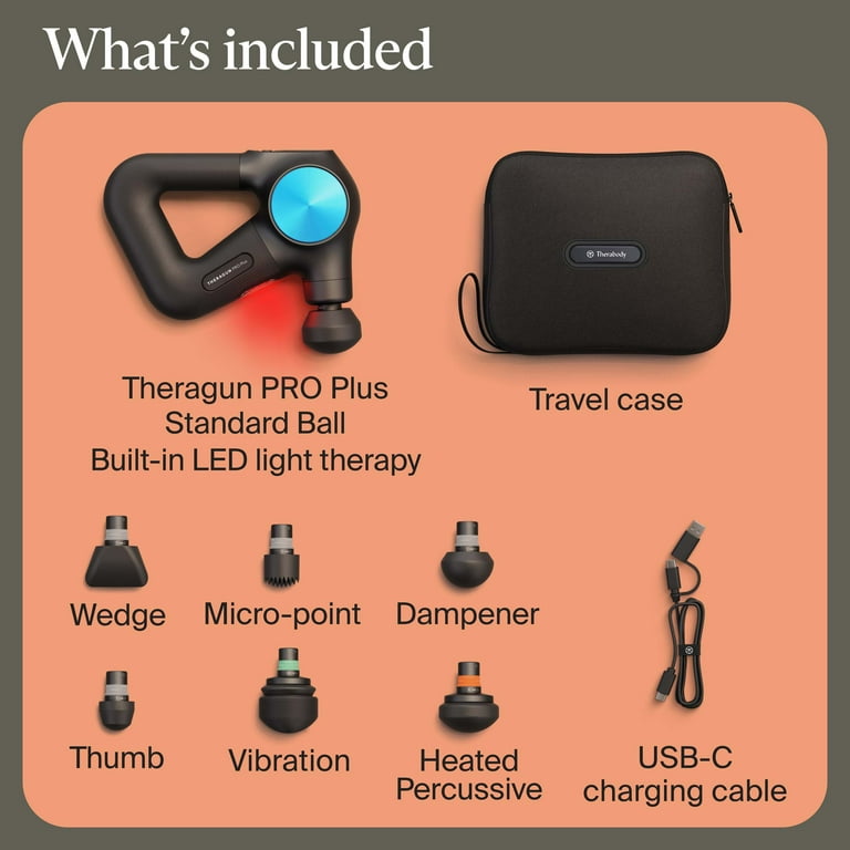TheraGun PRO Plus Massage Gun by Therabody | Muscle Massager for
