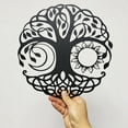 thumbnail image 5 of ACOPELO Tree of Life Metal Wall Art Decor Moon and Sun Wall Hanging Decor for Bedroom Living Room Dorm, 5 of 7