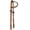 Light, variant on Schneiders Double S Tooled One Ear Headstall | Color Chocolate