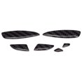 thumbnail image 1 of Ajuste del botón de ajuste del asiento de fibra de carbono de 6 piezas para Mercedes Benz Clase C W205 16-19 Jadeshay A, 1 of 8