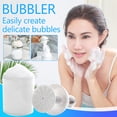 thumbnail image 3 of Puntoco - Dispensador de espuma para limpiador facial manual portátil, botella de espuma tipo prensa, suministros de limpieza para el hogar, 3 of 5