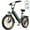 Green, variant on 750W Electric Bike for Adults,48V 13Ah Removable Battery,20MPH,20" Fat Tire E-Bike,7-Speed Gearing,LCD Display,Step-Thru Frame,Black