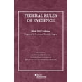 thumbnail image 1 of Pre-Owned Federal Rules of Evidence (Selected Statutes) (Paperback) 1634607473 9781634607476, 1 of 1