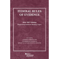 Pre-Owned Federal Rules of Evidence (Selected Statutes) (Paperback) 1634607473 9781634607476