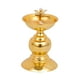 thumbnail image 4 of Candelabro de ghee, candelabro, suministros para altar, lámpara de aceite regulable, candelabro Estilo D, 4 of 9