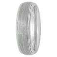 thumbnail image 3 of Mens Gray Tungsten 7MM Grooved Comfort Fit Wedding Band - Mens Ring, 3 of 4