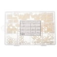 thumbnail image 1 of Hytrove Ensemble Assorti de 150 Pcs d'Espaces Ronds en Nylon pour Projets de Bricolage, 1 of 5