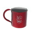 thumbnail image 1 of Christmas Stainless Steel Mug With Printing Let It Snow - Set of 2, 1 of 3