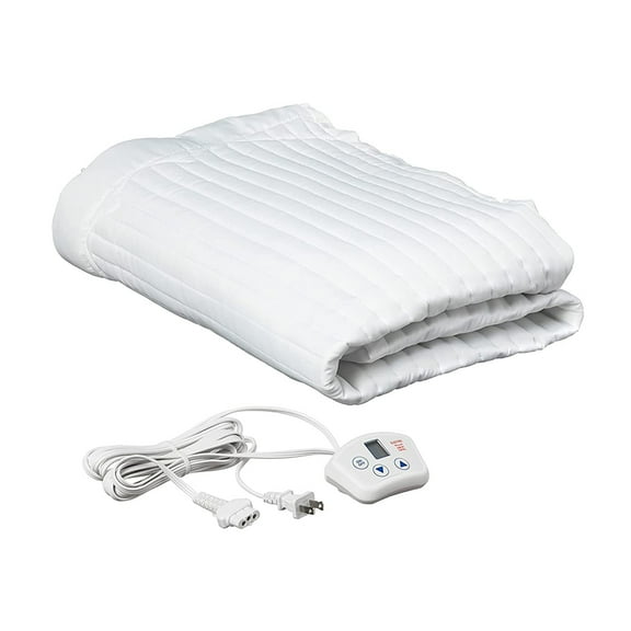 Electrowarmth Heated Mattress Pad w/ 10 Heat Settings, White, Extra Long Twin