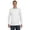 White, variant on Adult Unisex 5.6 Oz. Dri-Power Active Long-Sleeve T-Shirt