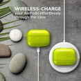 thumbnail image 5 of Airpods Pro Case, GMYLE Clear Protective Shockproof Earbuds Wireless Charging Case Cover 2019 2020, Compatible for AirPods Pro (Clear Neon Yellow), 5 of 6