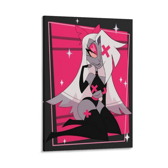 Hazbin Hotel Vaggie Poster Picture Print Wall Art Poster Painting Canvas Posters Artworks Gift Room Aesthetic 24x36inch(60x90cm)