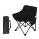 thumbnail image 1 of Silla de Camping Plegable Zulema Sillas de playa plegables Negro, 1 of 8