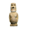 thumbnail image 2 of Easter Island Moai Statue Handmade Craft Ornament, Greek Handcrafted Home Decoration With Sturdy Eco-Friendly Material, Study Tea Pet And Birthday Easter Gift, 2 of 5