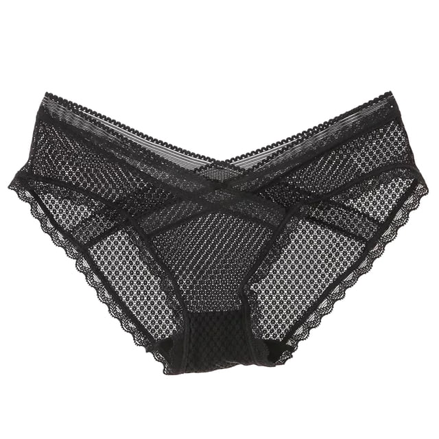 Calzoncillos de Encaje Ver A Través de Las Bragas Mujeres Cutut Ropa Interior de Encaje Calzoncillos Calzoncillos Calzoncillos de Lencería Ahuecados Odeerbi ODB118570