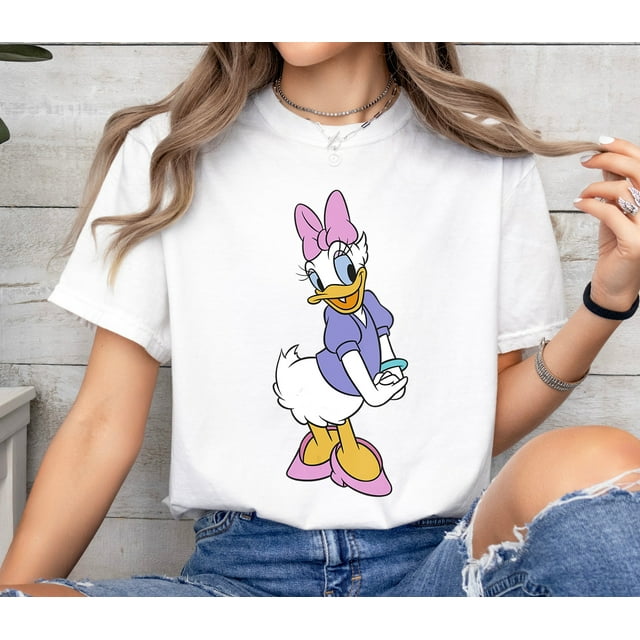 Disney Mickey And Friends T-Shirt Assorti Famille Portrait Traditionnel de Daisy Duck - comme sur L'Image - L