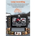 thumbnail image 1 of 3 Inch Universal Motorcycle Driving High Resolution Recorder Scooter Cycling Recording Waterproof DVR Camera Motorcycles Accessories, 1 of 9