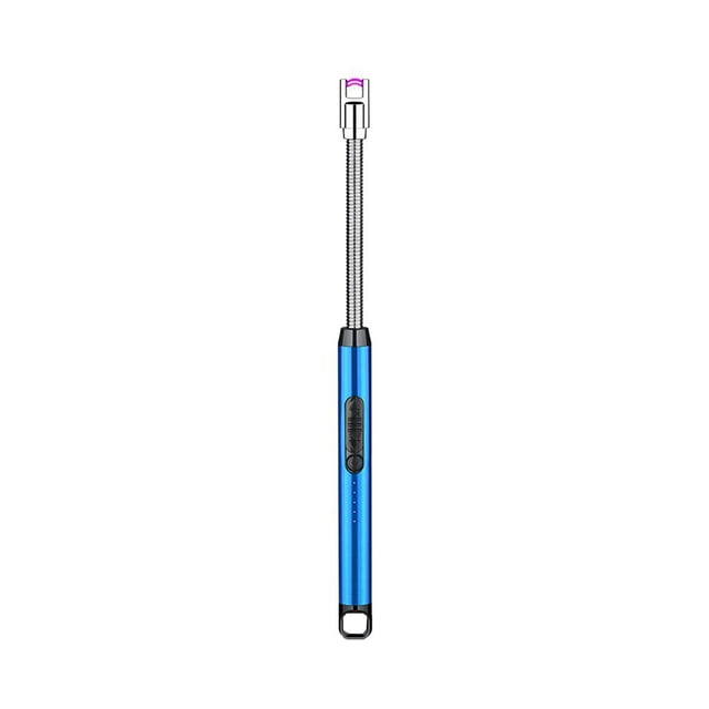 Encendedor eléctrico multifuncional a prueba de viento encendedor de pulso para velas (azul) Wdftyju Libre de BPA