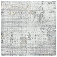 thumbnail image 3 of SAFAVIEH Amelia Velda Oriental Area Rug, Gray/Ivory, 6'7" x 6'7" Square, 3 of 11