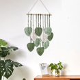 thumbnail image 4 of Sunxin Hangs Handmade Macrame Wall Hanging Leaves Large Boho Tapestry Chic Yarn Woven Art Decor for Nursery Bedroom and Living Room, A Pendant, 4 of 6