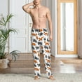 thumbnail image 5 of Mens Pajama Pants - Soft Sleep & Lounge Pants for Men, Fox and Skunk Cuteness Casual PJ Bottoms Pants with Pockets, 5 of 5