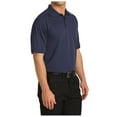 thumbnail image 3 of Yellow Rooster Mens Short Sleeve Dry Zone Ottoman Polo Navy XS, 3 of 4