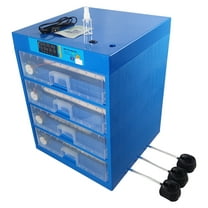 256 Eggs Drawer Incubator Automatic Egg Incubator Temperature and Humidity Dual Display
