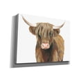 thumbnail image 2 of Epic Graffiti 'Highland Cattle II' by Grace Popp, Canvas Wall Art, 16"x12", 2 of 2