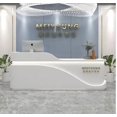 thumbnail image 1 of Beauty salon bar cashier company front desk paint baking clothing store modern simple arc creative medical beauty My Lux Decor Round, 1 of 6