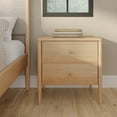 thumbnail image 2 of Harbor 2 Drawer Nightstand, Blonde, 2 of 10