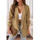 thumbnail image 3 of Blazer PRETTYGARDEN para mujer, manga larga, otoño 2024, caqui, XXL, 3 of 6