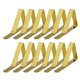 thumbnail image 1 of 12 Uds. Clips para mantel de acero inoxidable ajustables para abrazaderas angulares de mesa de 1,5 pulgadas de grosor, soporte para mantel, 1 of 5