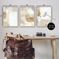 thumbnail image 3 of Stupell Industries Beige Modern Abstraction Abstract Painting Gray Framed Art Print Wall Art, 24 x 30, Set of 3, 3 of 9