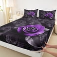 thumbnail image 3 of Castle Fairy Girls Romantic Rose Full Size Sheets,Happy Valentine's Day Bed Sheets, 3 of 7