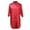 Red, variant on PULLIMORE Women's Satin Nightshirt Button Down Sleepshirt Silk 3/4 Sleeve Nightgown Loose Notch Collar Sleepwear Gowns (Red,XL)