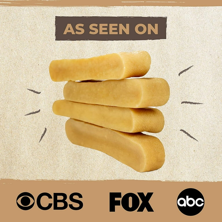 Mighty Paw Yak Cheese Himalayan Dog Chews, Long Lasting Grain-Free