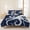 Navy Blue, White, Indigo, variant on 3 Pieces Queen Quilt Set,Watercolor Frog on Mushroom Soft Bedding Sets with 1 Quilt & 2 Pillow Shams,Eucalyptus Leaf Floral on White Summer Bedspread Lightweight Coverlet Comforter for All Season