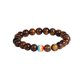 thumbnail image 1 of Color Natural Piedra Pulseras Pulsera Unisex Rhinestone Yoga Pulsera Pulsera de cuentas de color Estrella Natural Piedra Pulsera, 1 of 3