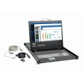 thumbnail image 2 of Tripp Lite 1U Rack-Mount Console with 19" LCD, DVI or VGA, 2 of 8