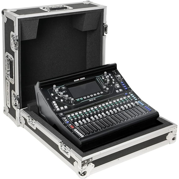 Sound Town ATA Plywood Mixer Case with Interior Foam Protection, for Allen & Heath SQ5 Digital Mixer (STRC-SQ5)
