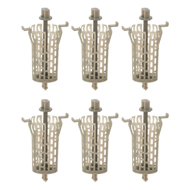 Drain Buddy Ultra Flo: paquete de 6 canastillas atrapa cabello para desagüe de lavabo