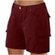 thumbnail image 1 of Karight Women's Cargo Shorts Summer High Waisted Casual Trendy Hiking Short, Womens Cargo Shorts with Pockets, 1 of 4