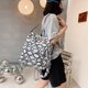 thumbnail image 5 of Mochila Mochila retro con estampado de animales Mochila de viaje de hombro de mano (Blanco serpiente), 5 of 5