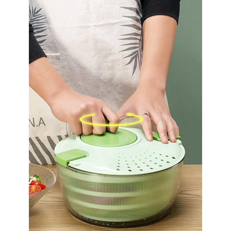 Vegetable Dehydrator Household Salad Dryer Commercial Manual Kitchen  Washing Vegetable Basket Washing Fruit Washing Drainage tool