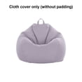 thumbnail image 4 of Bewildely Puff Chair - Asientos elegantes para la sala de estar o la oficina Funda para silla de tela Puff Sofa Lazy Sofa Chair Bag Beanbag Warm Type2 NO2, 4 of 6