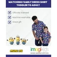 thumbnail image 4 of Despicable Me Minions Big Boys Matching Family Hawaiian Button Down Shirt Toddler to Big Kid, 4 of 5