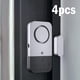 thumbnail image 4 of para puertas y ventanas 4 PCS Sensor magnético de seguridad antirrobo para el hogar 120DB Fácil de instalar, adecuada para ancianos y Zulema alarmas de puerta, 4 of 8