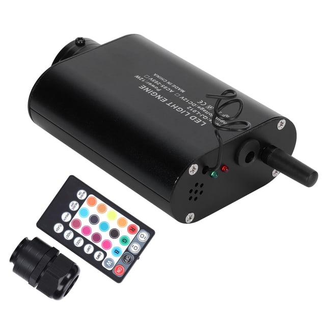 Motor de luz LED NikouMX Fuente de luz de fibra óptica RGBW