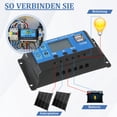 thumbnail image 4 of Controlador de carga solar Toystoory 12V 24V 30A, 4 of 6