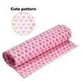 thumbnail image 5 of Uxcell 100pcs Square Heart Pattern Wax Paper Sheets 9.84" x 8.46" for Sandwich Baking Paper, Red, 5 of 7